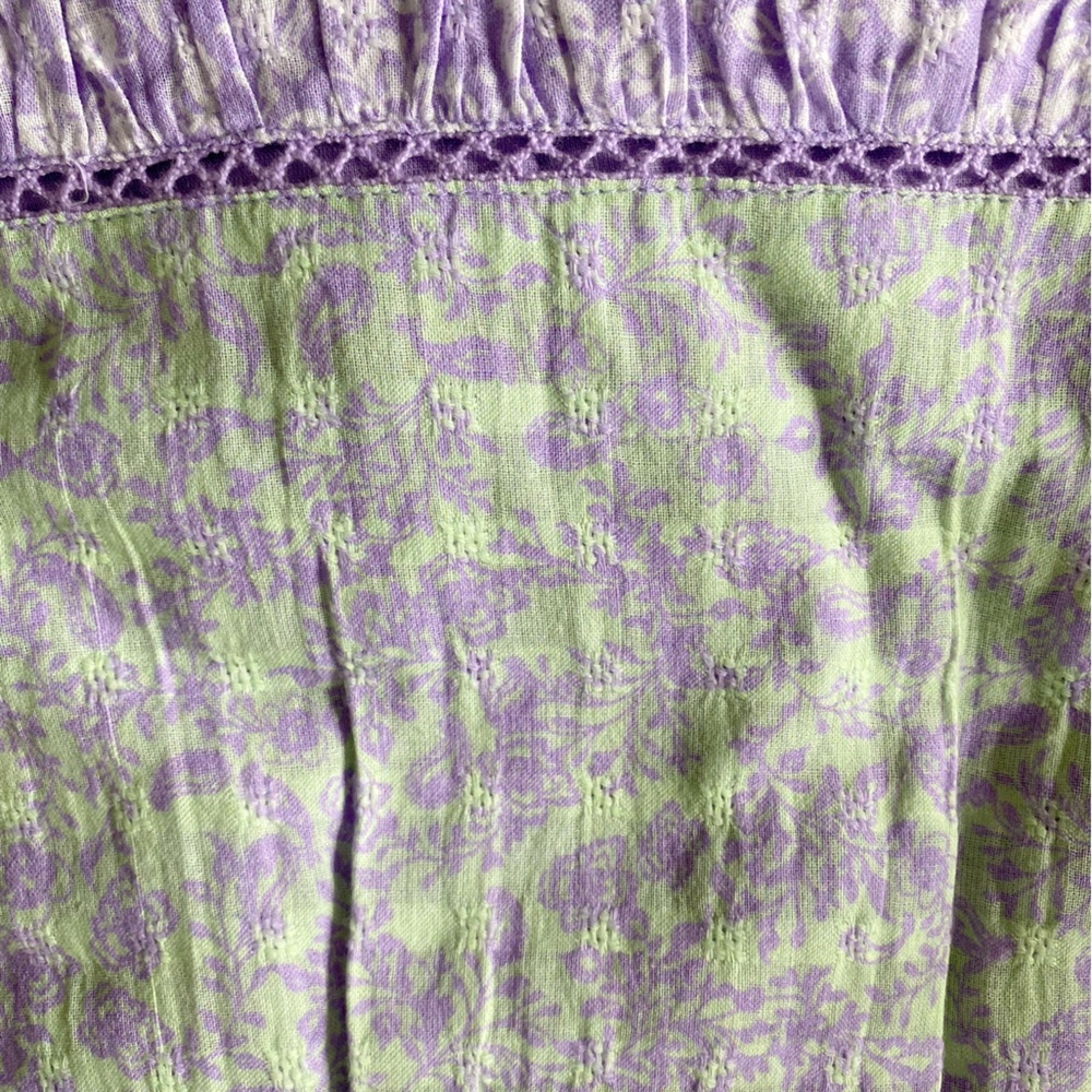 Anthropologie Roller Rabbit Ismay Dakota Maxi Dress size M new with tag - Picture 5 of 7